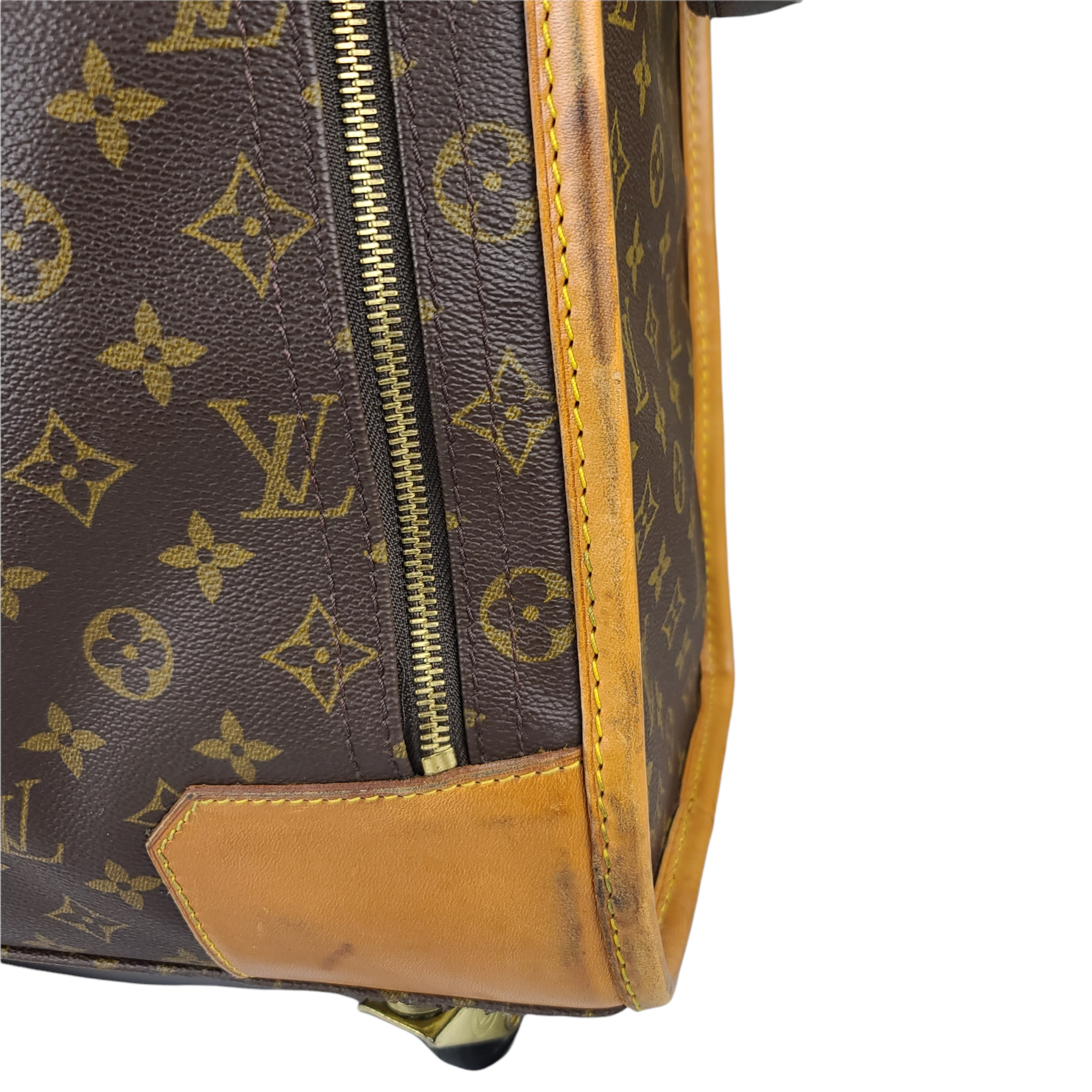Vintage Louis Vuitton Soft-Side Key Lock Canvas Pullman Case - MRS Couture