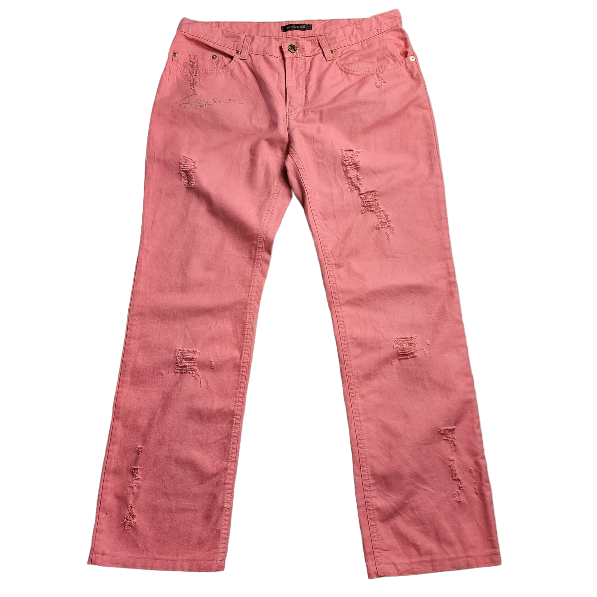 Ladies Pink Ryder Colour Skinny Denim Jean